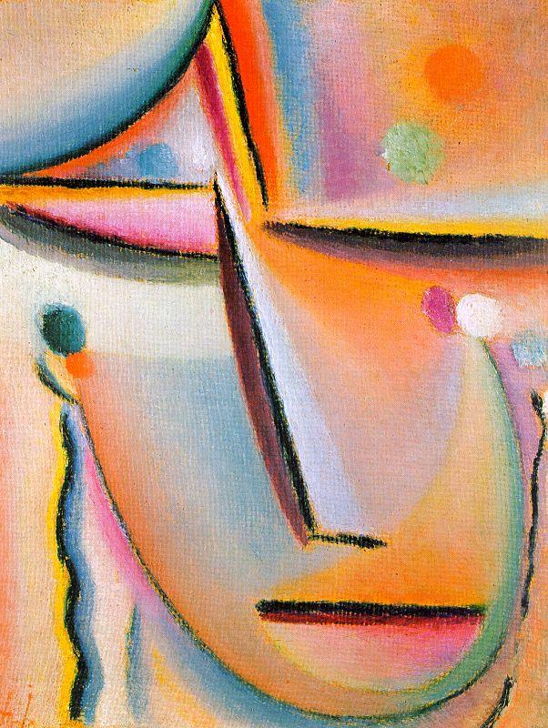 Alexei Jawlensky Meditation oil painting picture